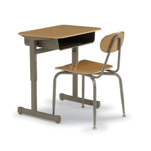 Silhouette Student Desk