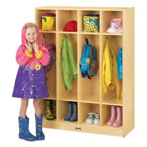 Coat Locker – 4 Sections