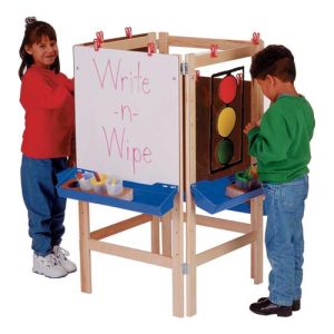 Multi-Station Adjustable Easels