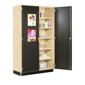 Canvas Door Display Cabinet