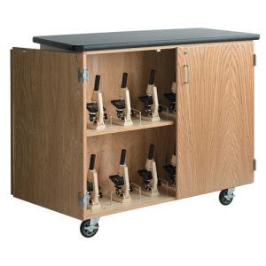 Mobile Microscope Storage Cabinet