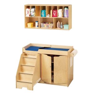 Changing Table with Stairs