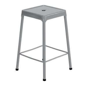 Steel Counter Stool 25″H