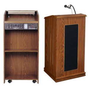 Full Size – Prestige Floor Lectern – SOUND