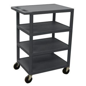 24″W x 18″D Polyethelene Banquet Utility Carts