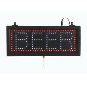 BEER – LED Window Sign