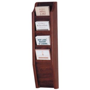 4 Pocket Brochure Rack