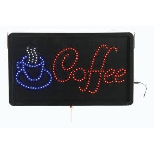 Coffee – LED Window Sign