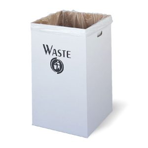 Corrugated Waste Receptacle