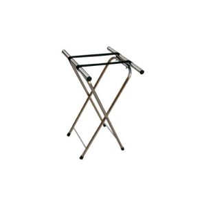 Chrome Folding Tray Stands