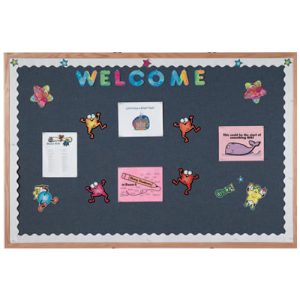 Designer Fabric Bulletin Boards