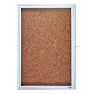 Economy Series Aluminum Enclosed Bulletin Boards