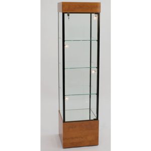 GL100 Square Tower Display Case