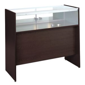 GL118 Quarter-Vision Jewelry Display Case