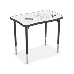 Hierarchy Creator Desk + Porcelain Steel Top