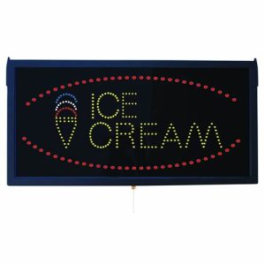 ICE CREAM – LED Window Sign