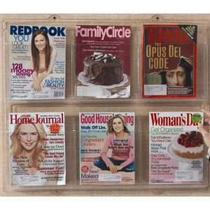 Clear-Vu Acrylic Pocket Magazine Holders