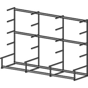 Metal Lumber Rack