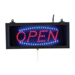 OPEN – LED Window Sign