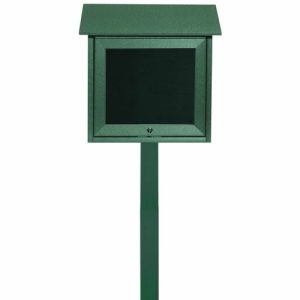 Park Ranger Outpost Series Letter Board with Mounting Post