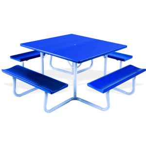 4′ Square Aluminum Picnic Table