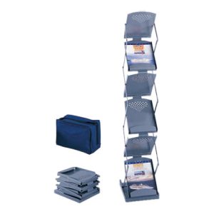 Ready-Set-Go! Folding Magazine Display Rack