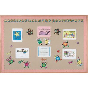 Standard Series Burlap-Weave Vinyl Covered Bulletin Boards