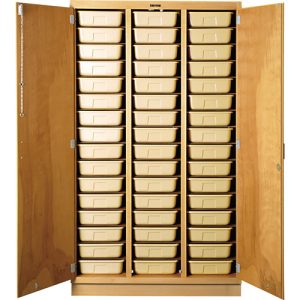 Tote Tray Cabinet