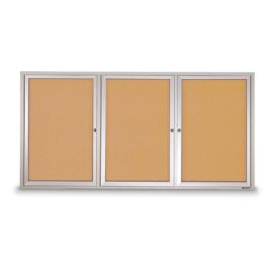 Outdoor Enclosed Corkboards