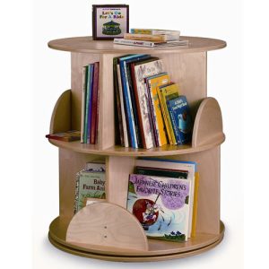 Two-Shelf Book Carousel