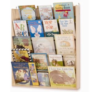 Wall-Mounted Book Display