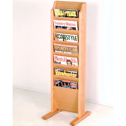 Wood Literature Display Racks